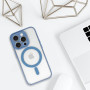 Acrylic Color Magsafe Case Samsung Galaxy S25 Niebieski