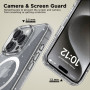 TECH-PROTECT FLEXAIR HYBRID MAGSAFE GLITTER Apple iPhone 16 pro Tech-Protect Przezroczysty