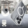 TECH-PROTECT FLEXAIR HYBRID MAGSAFE GLITTER Apple iPhone 16 pro Tech-Protect Przezroczysty