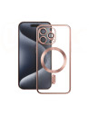Vmax nakładka Electroplating Mag TPU Apple IPhone 16 Plus Różowo Złoty