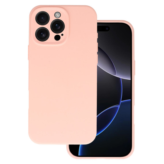 Etui Silicone Lite Apple iPhone 16 pro Brzoskwiniowy