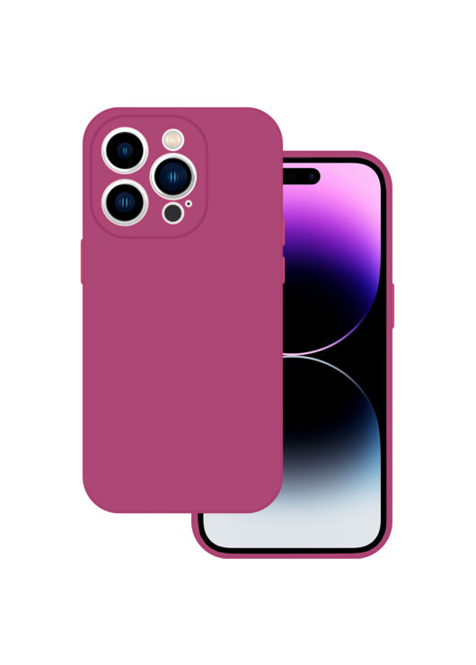 Etui Silicone Lite Apple iPhone 16 pro Malinowy