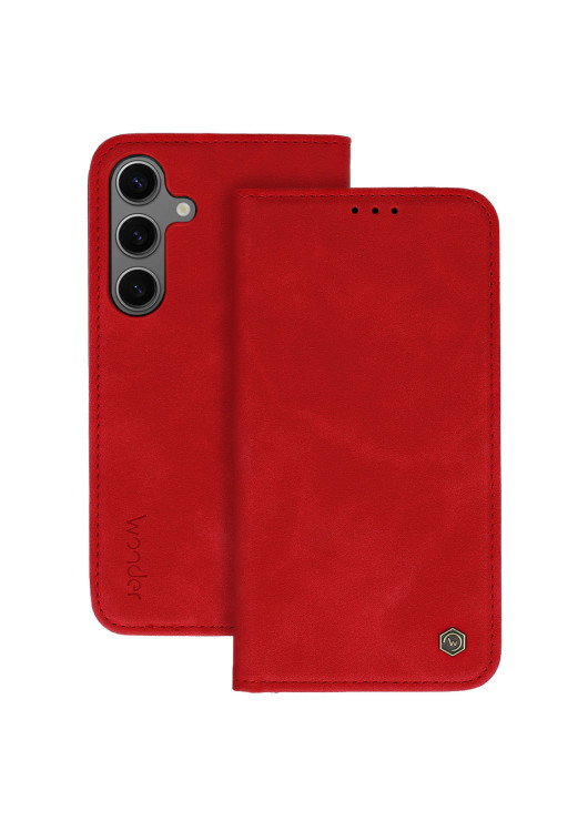 Etui Portfel Samsung Galaxy S22 Czerwony