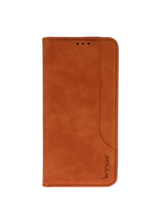 Etui Portfel Motorola Edge 30 Neo Inny Brązowy