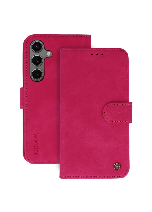 Etui Portfel Samsung Galaxy S22 Inny Hot Pink