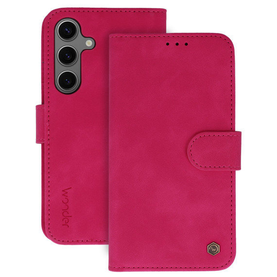 Etui Portfel Samsung Galaxy S22 Inny Hot Pink