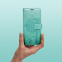 Etui Portfel Mezzo Drzewo Samsung A34 5G Forcell Miętowy