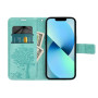 Etui Portfel Mezzo Drzewo Samsung A34 5G Forcell Miętowy