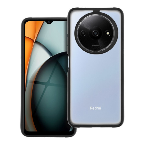 Etui Futerał NEO Xiaomi Redmi A3 4G Inny Przezroczysty z czarną ramką