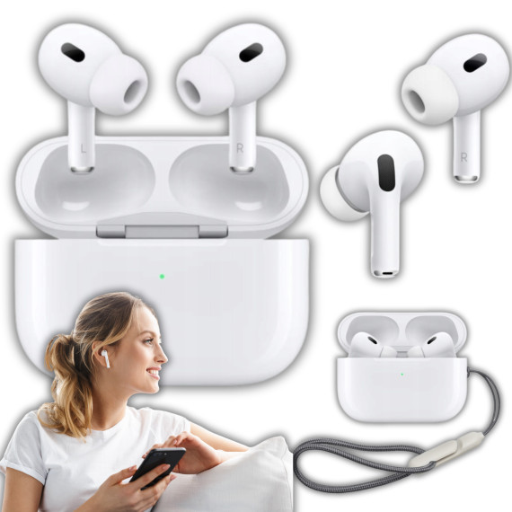 Słuchawki Wiwu Airbuds Pro 2 ANC Typ C WiWU Biały