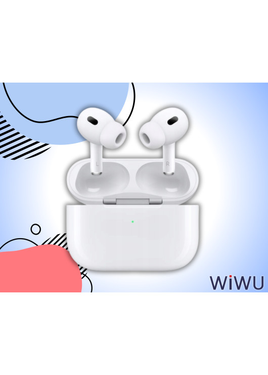 Słuchawki Wiwu Airbuds Pro 2 ANC Typ C WiWU Biały