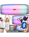 Głośnik Bluetooth TG165C Szary T&G Odcienie szarego