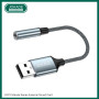 Adapter USB jack 3,5mm JOKADE JC010 JOKADE Czarny