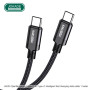 Kabel USB JOKADE JA034 C-C CZARNY Typ C / Typ C JOKADE Czarny