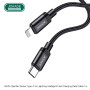 Kabel USB JOKADE JA034 C-LIGHTNING CZARNY Typ C /iPhone Lightning JOKADE Czarny