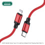 Kabel USB JOKADE JA034 C-LIGHTNING CZERWONY Typ C /iPhone Lightning JOKADE Czerwony