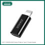 Adapter Lightning do Typ C żeński JOKADE JC017 JOKADE Czarny