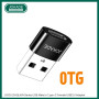 Adapter USB męski do TYP C żeński JOKADE JC020 JOKADE Czarny