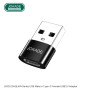 Adapter USB męski do TYP C żeński JOKADE JC020 JOKADE Czarny