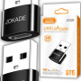 Adapter USB męski do TYP C żeński JOKADE JC020 JOKADE Czarny
