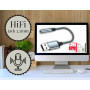 Adapter USB jack 3,5mm JOKADE JC010 JOKADE Czarny