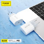 FONENG ładowarka sieciowa EU39 PD 20W 1xUSB-C + kabel USB-C - Lightning Biały Foneng Biały