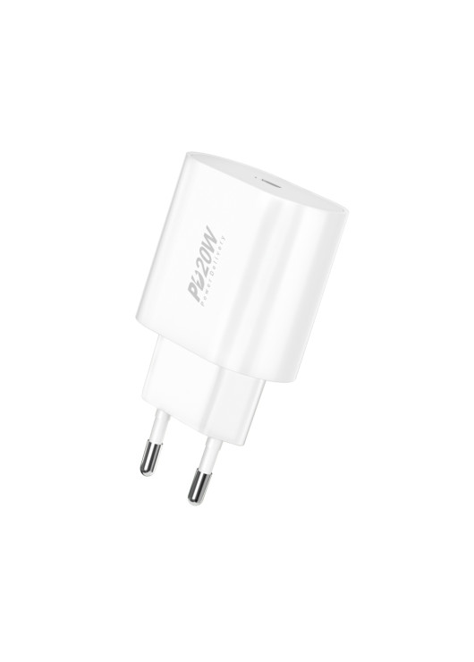 FONENG ładowarka sieciowa EU39 PD 20W 1xUSB-C + kabel USB-C - USB-C Biały Foneng Biały