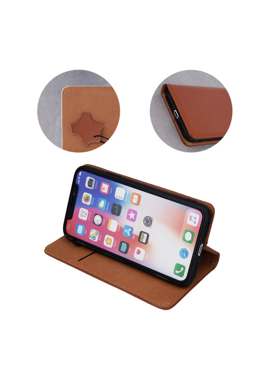 Etui Portfel Samsung Galaxy A26 5G Brązowy