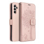 Etui Portfel Mezzo Drzewo Samsung Galaxy A36 5G Forcell Różowy