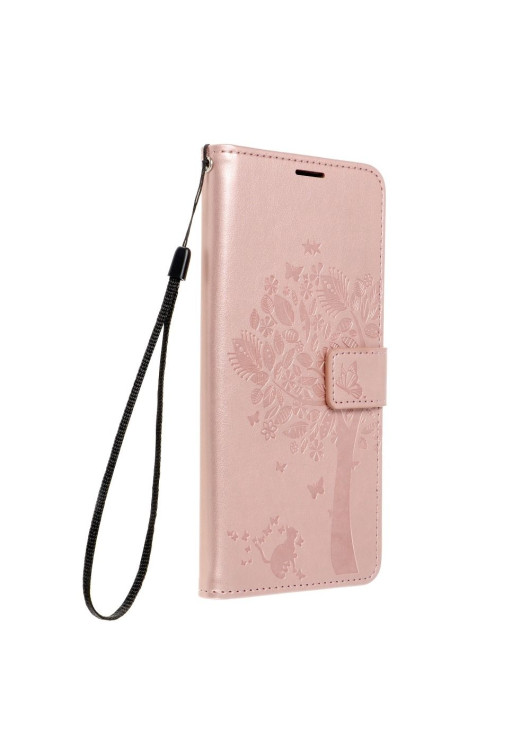 Etui Portfel Mezzo Drzewo Samsung Galaxy A36 5G Forcell Różowy