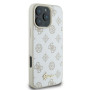 GUESS futerał kompatybilny z MagSafe GUHMP16XPGPYSH (PU Peony Script Logo) biały Apple iPhone 16 Pro Max Guess Biały