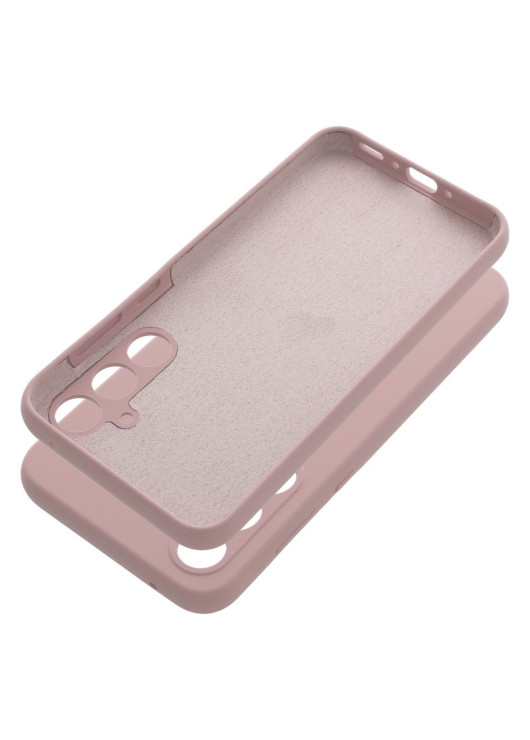 Futerał SILICONE CASE 2mm Samsung Galaxy A56 5G Jasnoróżowy