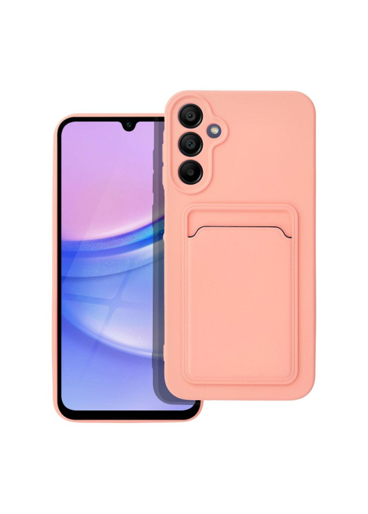 Etui Card Case Samsung S23 Ultra Forcell Brzoskwiniowy