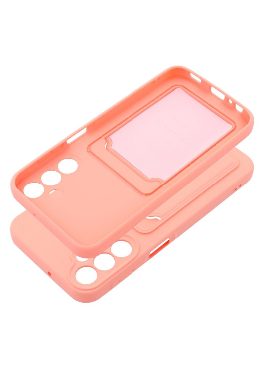 Etui Card Case Samsung S23 Ultra Forcell Brzoskwiniowy