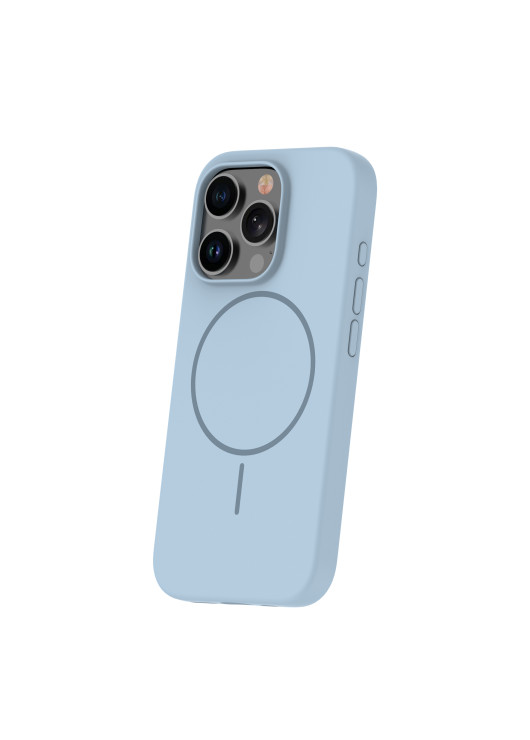 Etui Magsafe Slim Silicone Apple iPhone 16 Pro Max Jasnoniebieski
