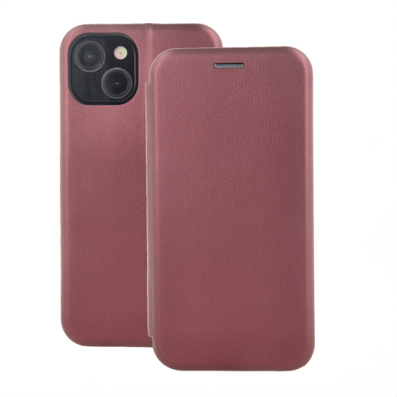 Etui Portfel Xiaomi Redmi Note 14 Pro 5G / Note 14 Pro Plus 5g Burgundowy