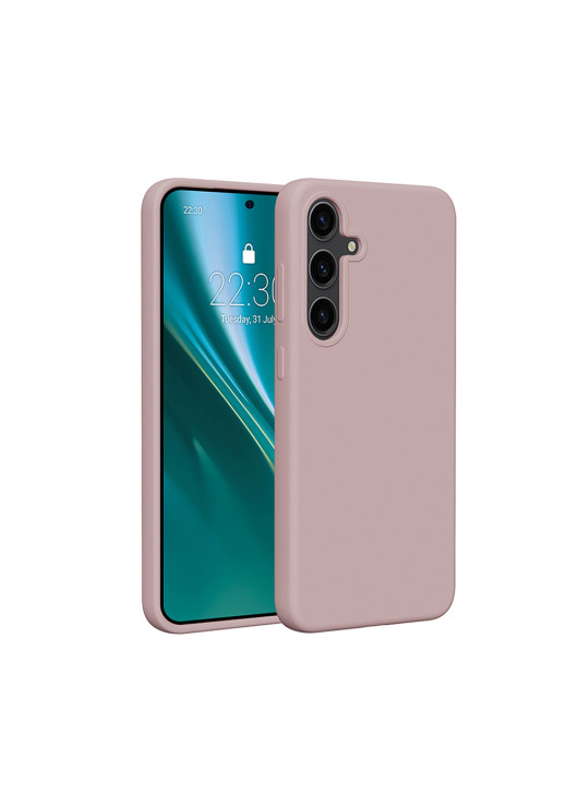 Nakładka Etteri Silicone Case Samsung S25 Plus Etteri Jasnoróżowy