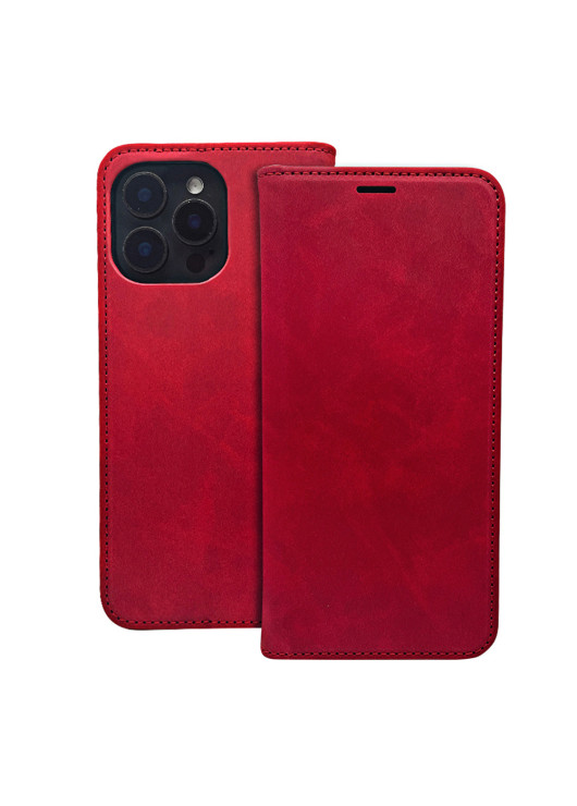 Etui Portfel Samsung S25 Plus Czerwony