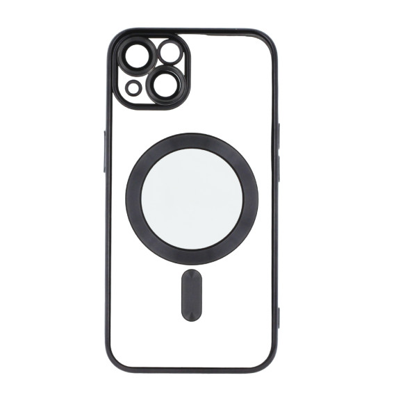 Nakładka Color Chrome Magsafe Apple iPhone 16e Przezroczysty z czarną ramką