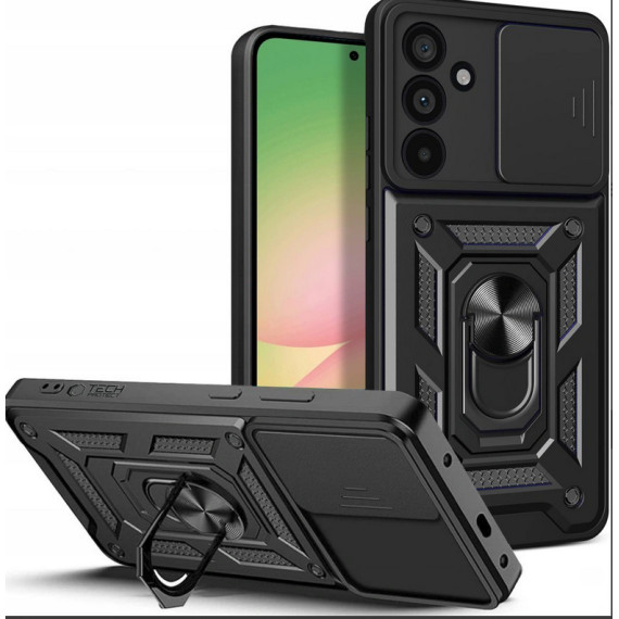 TECH-PROTECT CAMSHIELD PRO BLACK Samsung Galaxy A56 5G Tech-Protect Czarny
