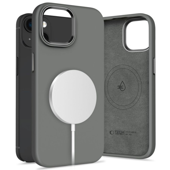 TECH-PROTECT SILICONE PURE MAGSAFE CLAY Apple iPhone 16 Pro Max Tech-Protect Szary