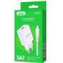 JOKADE ładowarka sieciowa JB022 3A 1xUSB + kabel Typ C Biała Typ C JOKADE Biały