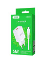 JOKADE ładowarka sieciowa JB022 3A 1xUSB + kabel Typ C Biała Typ C JOKADE Biały