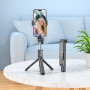 Borofone Uchwyt Selfie BY11 Happy bluetooth ze statywem i pilotem czarny Borofone Czarny