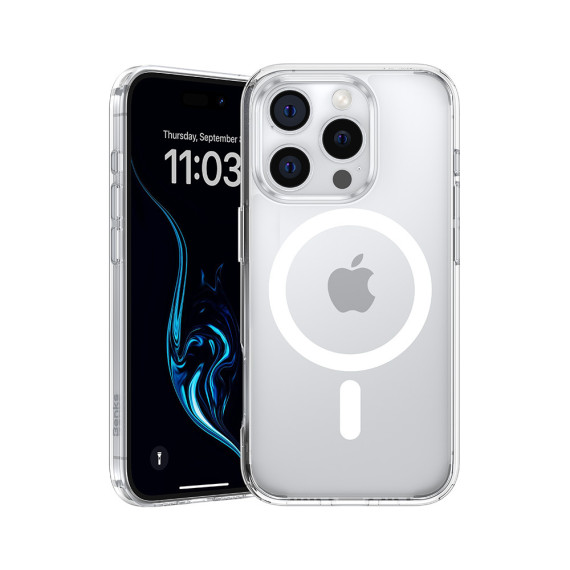 Benks Etui Magnetic Lucent Pro do Iphone 16 Pro przezroczysty Apple iPhone 16 pro Benks Przezroczysty