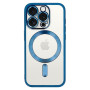 Metallic Magsafe Case Samsung S23 Ultra Granatowy