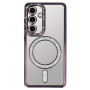 Bling Magsafe Case Samsung Galaxy S25 Ultra Fioletowy