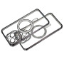 Bling Magsafe Case Samsung Galaxy S25 Ultra Fioletowy