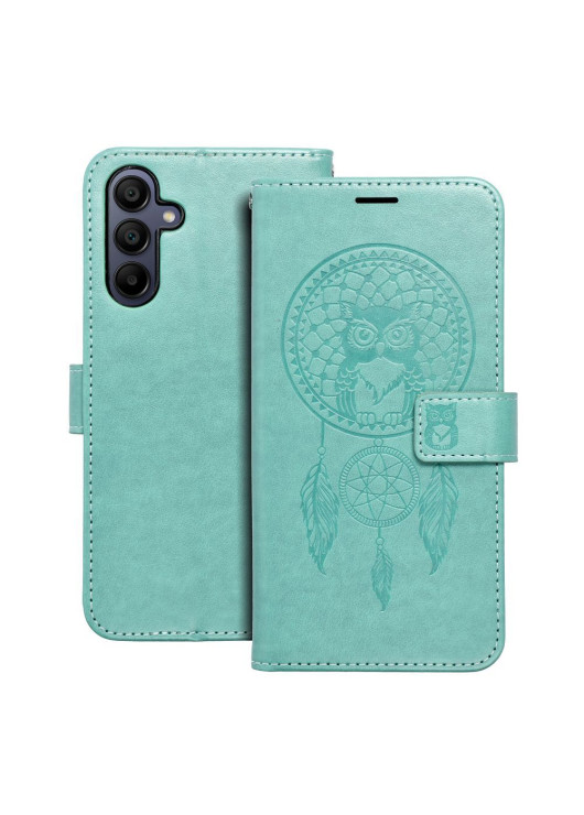 Etui Portfel Łapacz Snów Samsung S25 Plus Miętowy