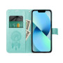 Etui Portfel Łapacz Snów Samsung S25 Plus Miętowy